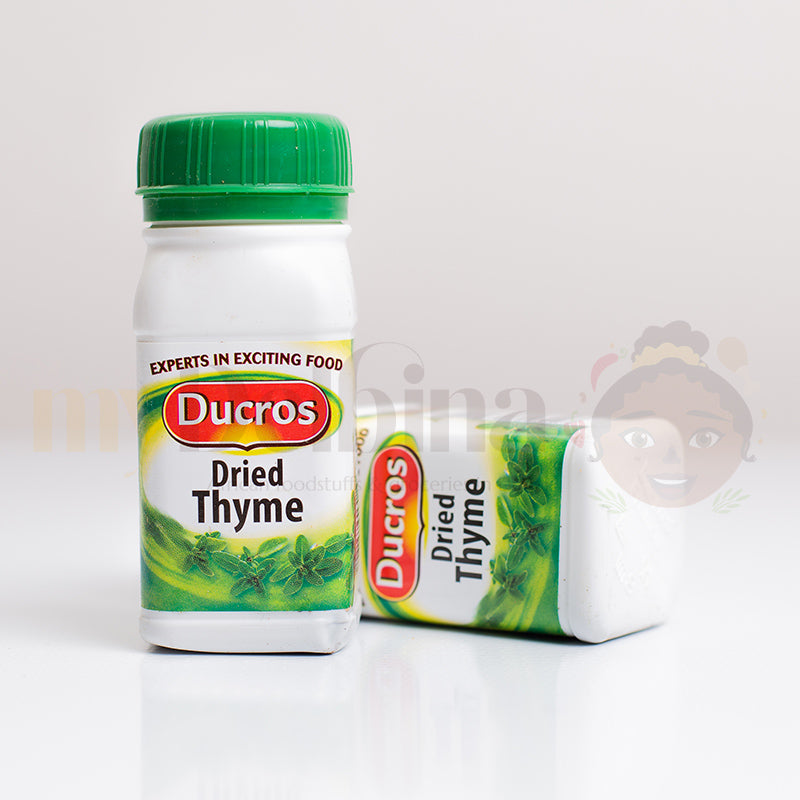 Ducros Dried Thyme 10g & Ducros Curry Powder 25g Bundle