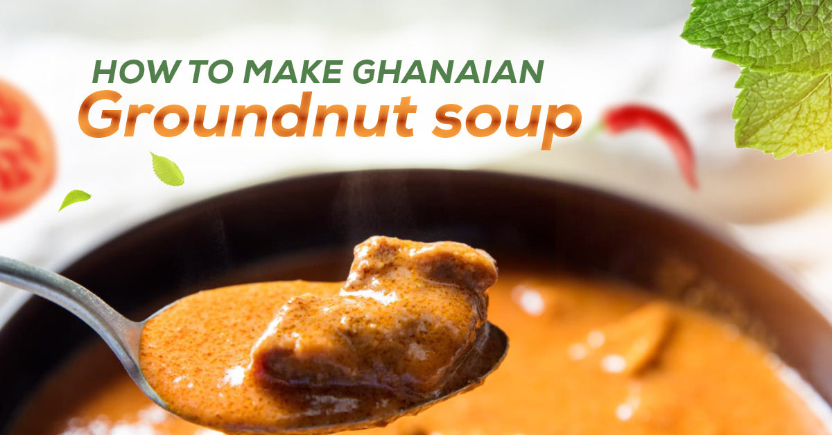 How to make Ghanaian groundnut soup
