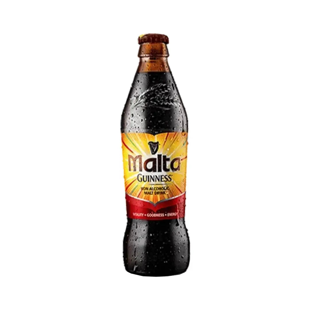 Bottled Malta Guinness 330ml non-alcoholic malt drink