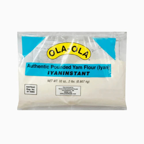 Ola Ola Authentic Pounded Yam Flour 1kg Bag for sale in UAE