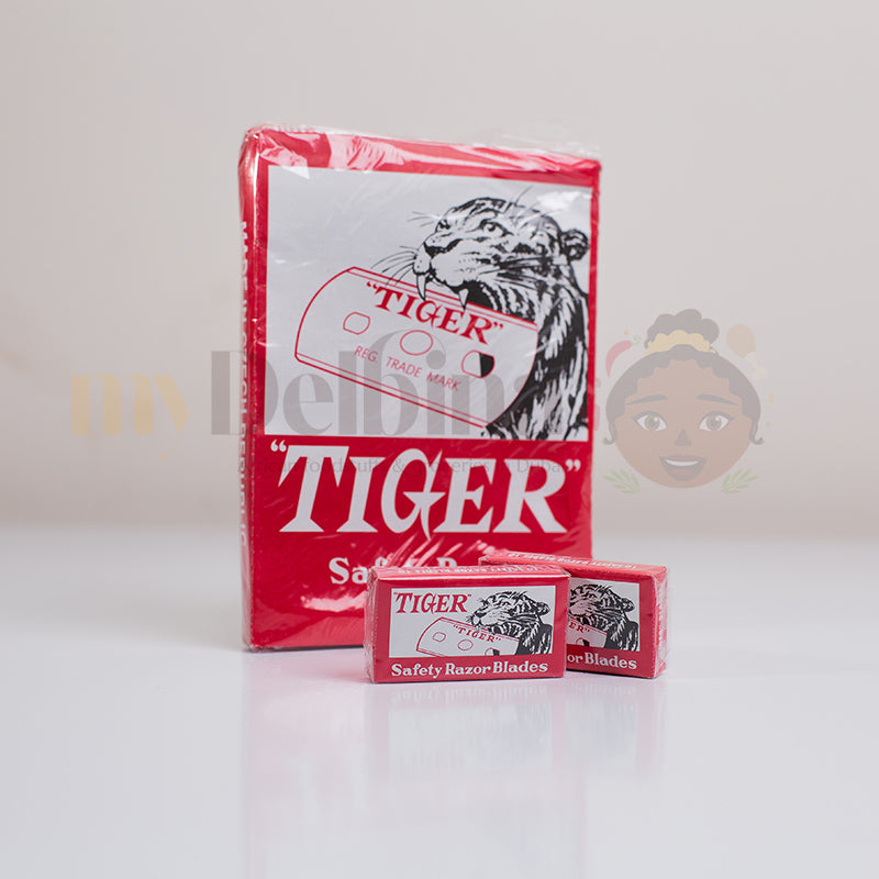 African Razorblade Tiger Safety Razor Blade 10 | African foodstuffs in Dubai - myDelbina