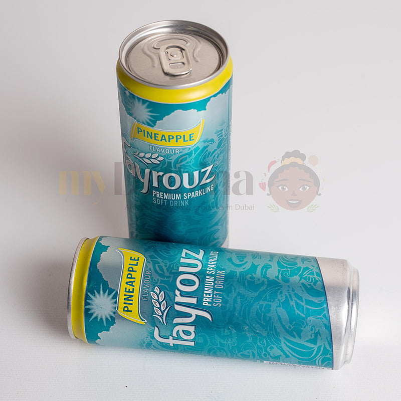Fayrouz Pineapple Malt Drink Cans for sale in UAE