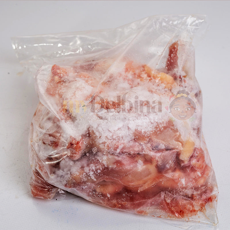 Whole Frozen Local Chicken Adiye Ibile uncut for African cooking by Delbina Trading UAE