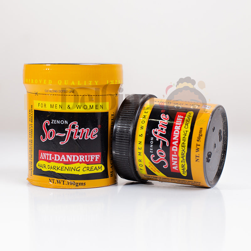 So Fine Hair Darkening Cream 100g – Anti-Dandruff Hair Care Cream for Men and Women in UAE