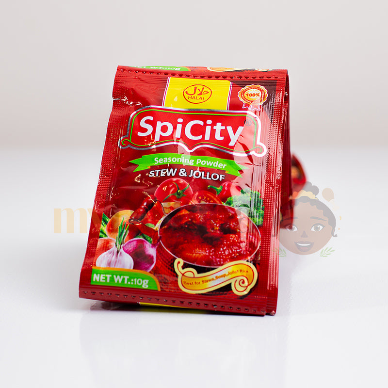 Spicity Stew & Jollof 10g African seasoning for jollof rice, stews, soups, and traditional recipes
