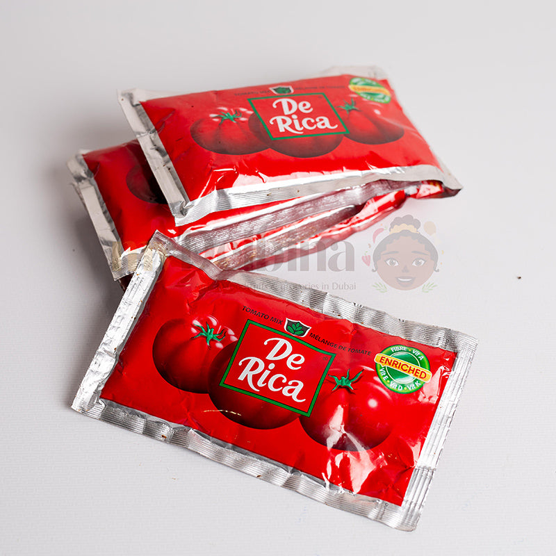 Tomato Paste - Derica Sachet Tomato Puree Mini Pack 60g